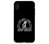 I'm Not Loud You're Just Quiet Funny Sousaphone Sousaphonist Case for iPhone XS Max