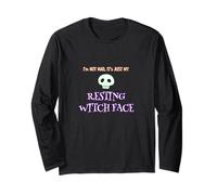 I'm Not Mad It's Just My Resting Witch Face Long Sleeve T-Shirt