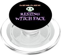 I'm Not Mad It's Just My Resting Witch Face PopSockets PopGrip for MagSafe
