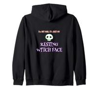 I'm Not Mad It's Just My Resting Witch Face Zip Hoodie