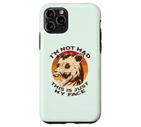 I'M NOT MAD THIS IS JUST MY FACE Funny Possum Scream Meme Case for iPhone 11 Pro