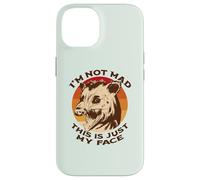 I'M NOT MAD THIS IS JUST MY FACE Funny Possum Scream Meme Case for iPhone 14