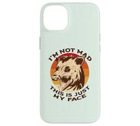 I'M NOT MAD THIS IS JUST MY FACE Funny Possum Scream Meme Case for iPhone 14 Plus