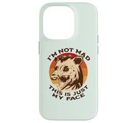 I'M NOT MAD THIS IS JUST MY FACE Funny Possum Scream Meme Case for iPhone 14 Pro