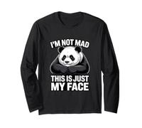 I'm Not Mad This is Just My Face Panda Mood Long Sleeve T-Shirt