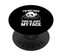 I'm Not Mad This Is Just My Face Panda Mood PopSockets Adhesive PopGrip