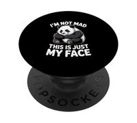 I'm Not Mad This Is Just My Face Panda Mood PopSockets Adhesive PopGrip