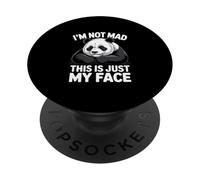 I'm Not Mad This Is Just My Face Panda Mood PopSockets Adhesive PopGrip
