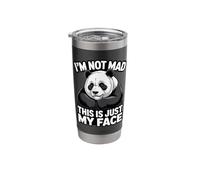 I'm Not Mad This is Just My Face Panda Mood Stainless Steel Insulated Tumbler