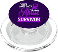 I'm Not Most Dads I'm A Narcissistic Abuse Survivor PopSockets PopGrip for MagSafe