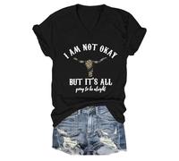 Im Not Okay Shirt, I Am Not Okay Shirt, I Am Not Okay T-Shirt, Im Not Okay V-Neck Shirt, I Am Not Okay V-Neck Shirt Black