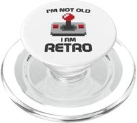I'm Not Old I am Retro Funny Gaming Graphic - Mens & Womens PopSockets PopGrip for MagSafe