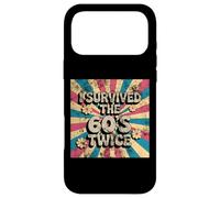 I'm Not Old I SURVIVED SIXTIES TWICE 60th 70th Birthday Mom Case for iPhone 17 Pro Max
