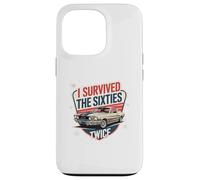 I'm Not Old I SURVIVED SIXTIES TWICE 70th 60s Birthday Dad Case for iPhone 13 Pro