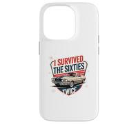 I'm Not Old I SURVIVED SIXTIES TWICE 70th 60s Birthday Dad Case for iPhone 14 Pro