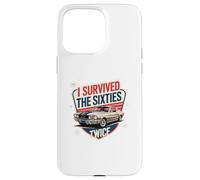 I'm Not Old I SURVIVED SIXTIES TWICE 70th 60s Birthday Dad Case for iPhone 15 Pro Max