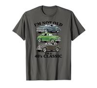 I'm Not Old I'm A 40's Classic Cars Dark Lettering T-Shirt