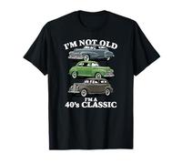 I'm Not Old I'm A 40's Classic Cars Light Lettering Funny T-Shirt