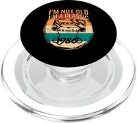 I'm Not Old I'm A Classic Old School Retro Vintage Classic PopSockets PopGrip for MagSafe