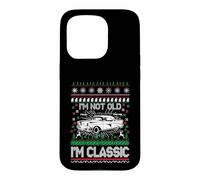 I'm Not Old I'm a Classic Vintage Car Ugly Christmas Sweater Case for iPhone 15 Pro