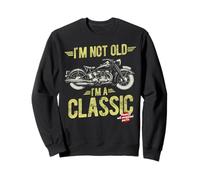 I'm Not Old I'm A Classic Vintage Motorbike Fathers Birthday Sweatshirt