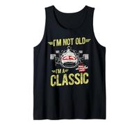 I'm Not Old I'm A Classic Vintage Sports Racing Car Birthday Tank Top