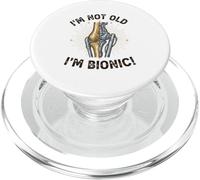 I'm Not Old I'm Bionic Knee Surgery Humor PopSockets PopGrip for MagSafe
