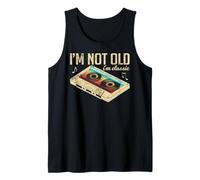 I'm Not Old I'm Classic 80's 90's Style Cassette Tape Retro Tank Top