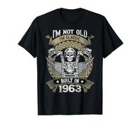 I'm Not Old I'm Classic Built 1963 Motorcycle 61th Birthday T-Shirt