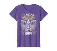 I'm Not Old I'm Classic Built 1964 Motorcycle 60th Birthday T-Shirt
