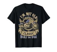 I'm Not Old I'm Classic Built 1966 Motorcycle 57th Birthday T-Shirt