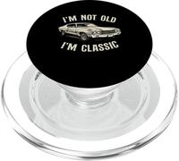 I'm Not Old I'm Classic - Classic Car Old Man Dad Grandpa PopSockets PopGrip for MagSafe