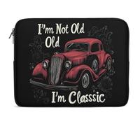 I'm Not Old I'm Classic Funny Car Laptop Sleeve 17inch Travel Carrying Case Protective Portable Computer Bag