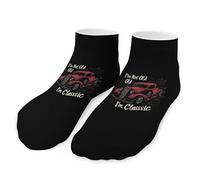 I'm Not Old I'm Classic Funny Car Socks Low Cut Athletic Socks Ankle Crew Socks for Men Women