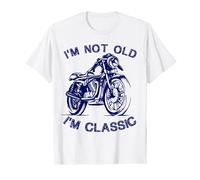 I'm Not Old I'm Classic Funny Motorcycle Graphic T-Shirt