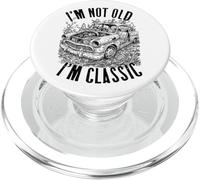 I'm Not Old I'm Classic Funny Vintage Abandoned Car Animals PopSockets PopGrip for MagSafe
