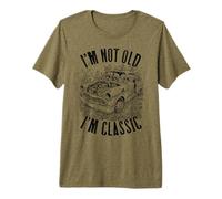 I'm Not Old I'm Classic Funny Vintage Abandoned Car Animals Premium T-Shirt
