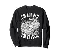 I'm Not Old I'm Classic Funny Vintage Abandoned Car Animals Sweatshirt