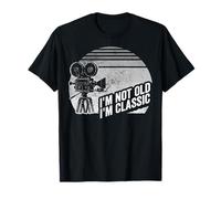 I'm Not Old I'm Classic Retro Movie Camera T-Shirt
