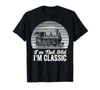 I'm Not Old I'm Classic Steam Train Charm T-Shirt