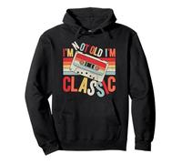 I'm Not Old I'm Classic Vintage Cassette Tape 70's 80's 90's Pullover Hoodie