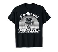 I'm Not Old I'm Classic Vintage Movie Camera T-Shirt