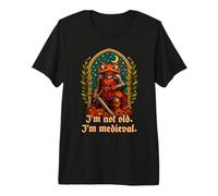 I'm Not Old I'm Medieval Frog Knight Premium T-Shirt