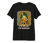 I'm Not Old I'm Medieval Frog Knight Premium T-Shirt