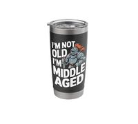 I'm Not Old I'm Middle Aged Knight Stainless Steel Insulated Tumbler