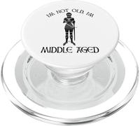 I'm Not Old - I'm Middle Aged PopSockets PopGrip for MagSafe