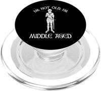 I'm Not Old - I'm Middle Aged PopSockets PopGrip for MagSafe