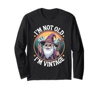 I'm Not Old I'm Vintage Wizard Magical Long Sleeve T-Shirt