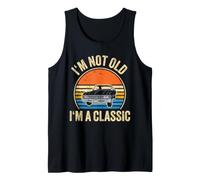 Im Not Old Just Classic - Funny Dad Saying Vintage Design Tank Top