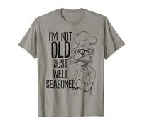 I'm Not Old, Just Well Seasoned Professional Cook Funny Chef T-Shirt